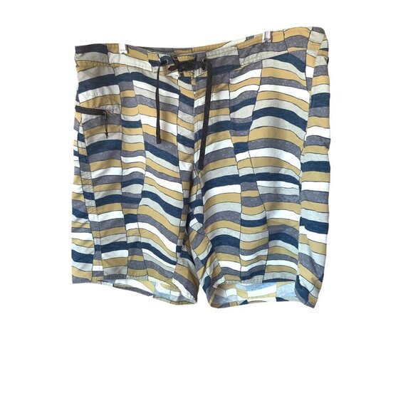 Patagonia mens shorts size 38  zip pocket 3D print - Picture 6 of 8